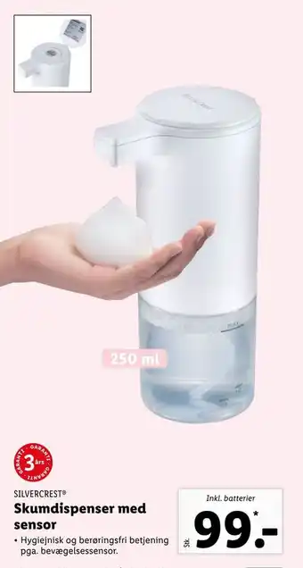 Lidl Skumdispenser med sensor tilbud