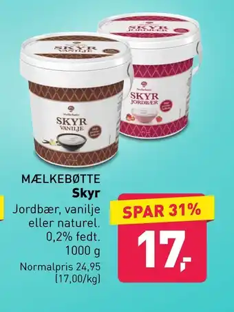 ALDI Skyr tilbud