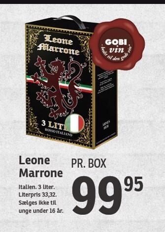 SPAR Leone marrone tilbud