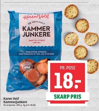 SPAR Karen volf kammerjunkere tilbud