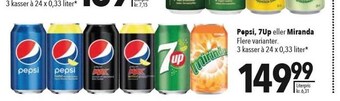 Pepsi, 7up el. miranda