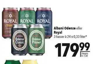 Citti Albani odense el. royal tilbud