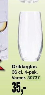Drikkeglas 4-pak