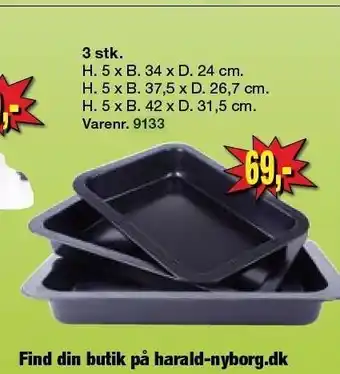 Bradepande 3 stk.