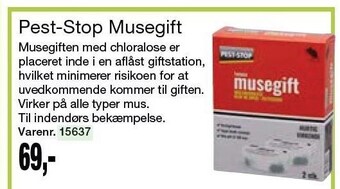 Harald Nyborg Pest-stop musegift tilbud