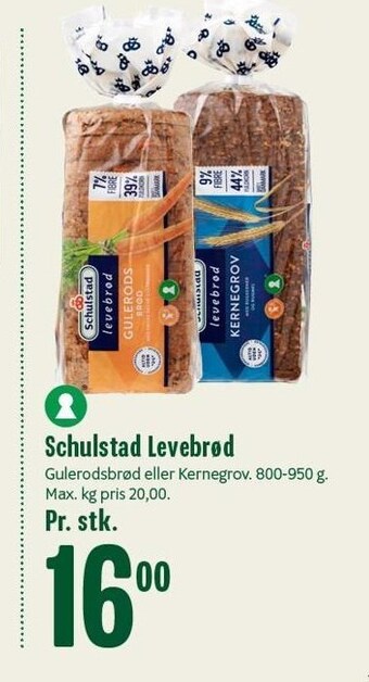 Min Købmand Schulstad levebrød tilbud
