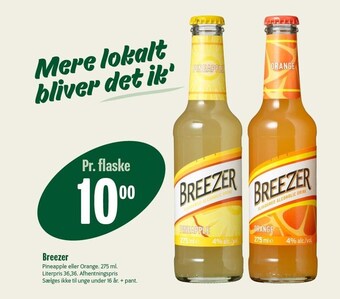 Min Købmand Breezer tilbud