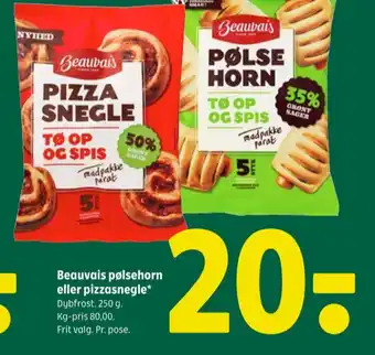 Coop 365 Beauvais pizzasnegle tilbud