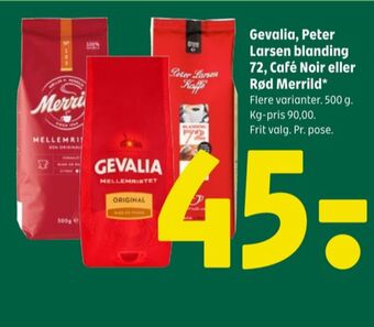 Coop 365 Mellemristet kaffe formalet tilbud
