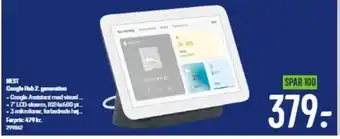 Elgiganten Nest Google Hub 2 Generation tilbud