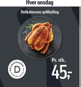 Føtex Delikatessens grillkylling tilbud