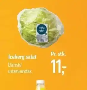 Føtex Iceberg salat tilbud