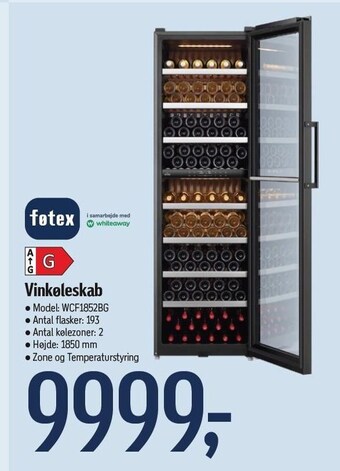 Føtex Vinkøleskab tilbud
