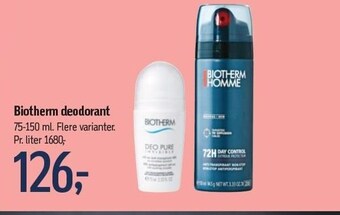 Biotherm deodorant