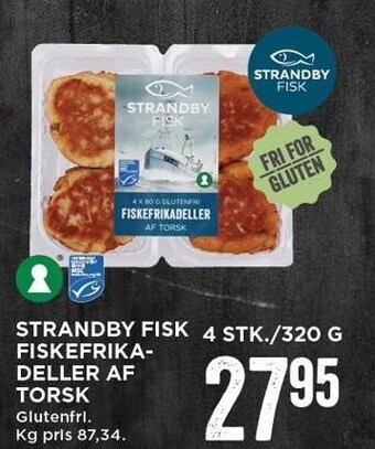 Strandby fisk fiskefrikadeller af torsk