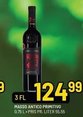 Masso antico primitivo 3 fl.