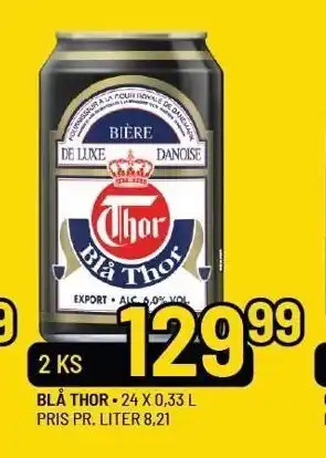 Blå thor 2 ks.