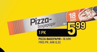 Pizza bagepapir