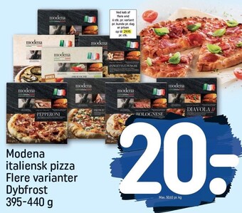 REMA 1000 Modena italiensk pizza tilbud