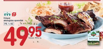 REMA 1000 Friland økologiske spareribs tilbud