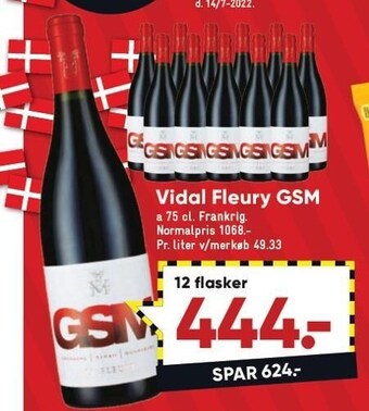 Bilka Vidal fleury gsm tilbud