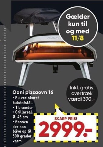Bilka Ooni pizzaovn 16 tilbud