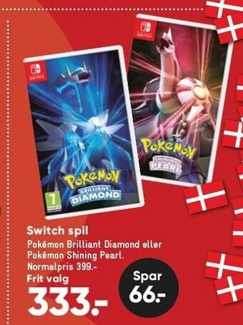 Bilka Switch spil tilbud