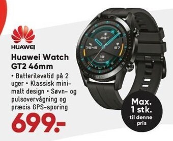 Bilka Huawei watch gt2 46mm tilbud