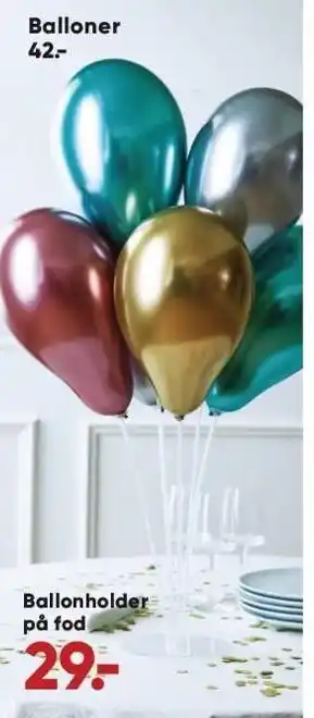 Bilka Balloner el. fod tilbud