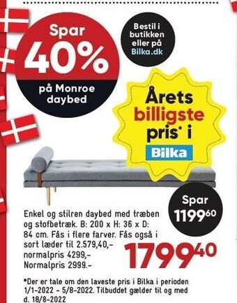 Monroe daybed