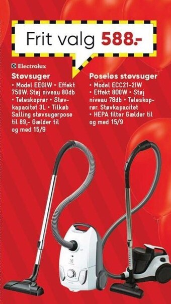 Bilka Støvsuger tilbud