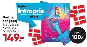 Bilka Barbie sengetøj tilbud