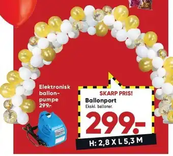 Bilka Ballonport tilbud