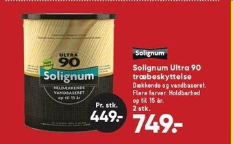 Bilka Solignum ultra 90 træbeskyttelse tilbud