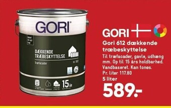Bilka Gori 612 dækkende træbeskyttelse tilbud