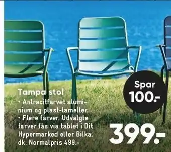 Bilka Tampa stol tilbud