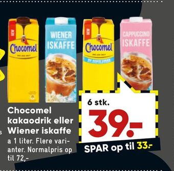 Chocomel kakaodrik eller wiener iskaffe