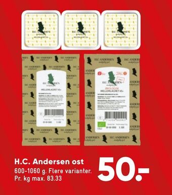Bilka H.c. andersen ost tilbud
