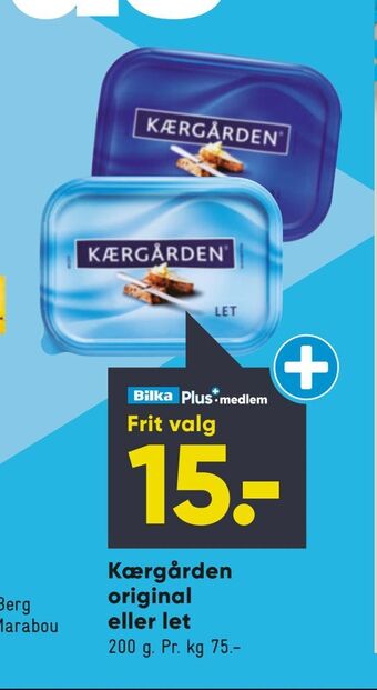 Bilka Kærgården original eller let tilbud