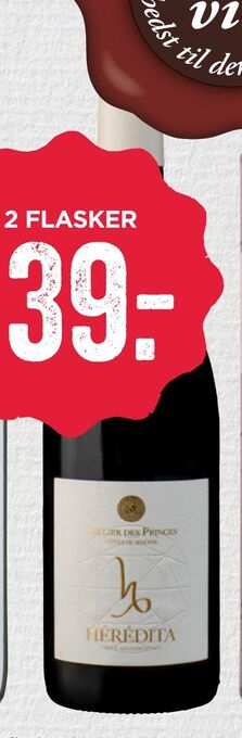 MENY Hérédita côtes du rhône 2020 tilbud