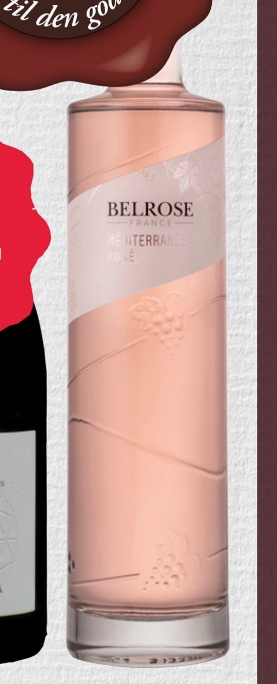 Belrose méditerranée rosé tilbud hos MENY