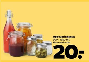 Opbevaringsglas