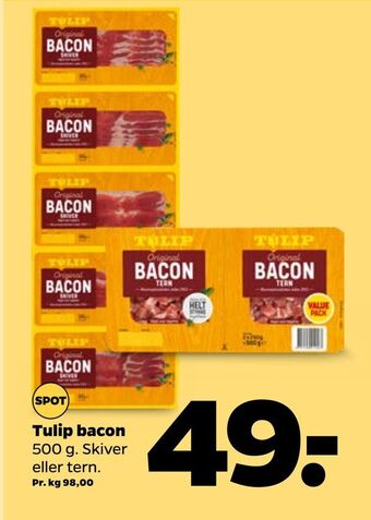 Netto Tulip bacon tilbud