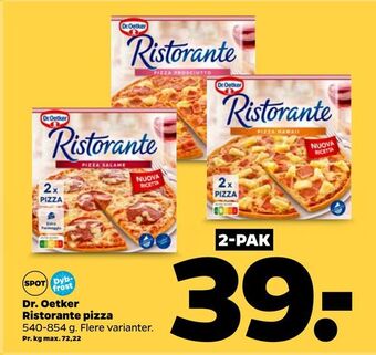 Netto Dr. oetker ristorante pizza tilbud