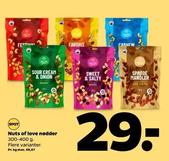 Nuts of love nødder