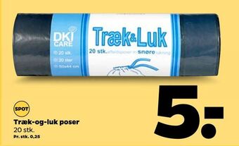 Træk-og-luk poser