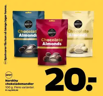 Netto Nordthy chokolademandler tilbud