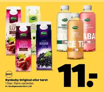 Netto Rynkeby original eller tørst tilbud