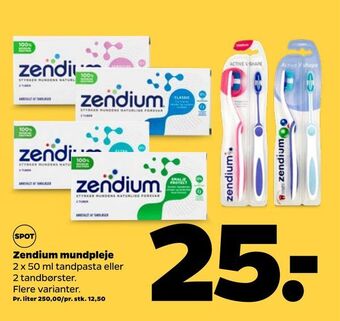 Netto Zendium mundpleje tilbud