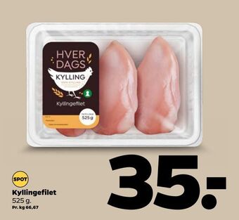 Netto Kyllingefilet tilbud